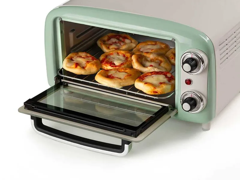 Ariete Vintage Vert - Four électrique statique - 10 L 800 W