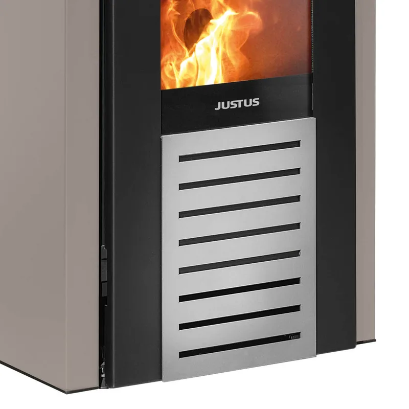 Justus Sirkos 2.0 poêle à granulés acier taupe