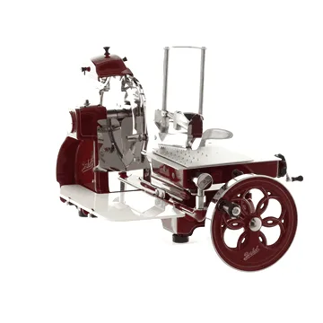 BERKEL B3 - Trancheuse à volant avec lame en acier au chrome de 300 mm - Rouge