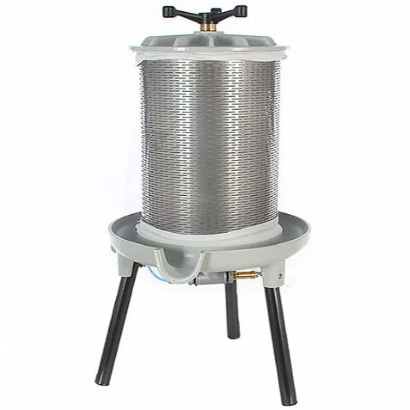 Grifo PEA40 - Pressoir pneumatique pour fruits 40 L – Cuve en acier inoxydable