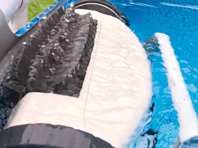 Robot nettoyeur de piscine à batterie Intex ZX500R