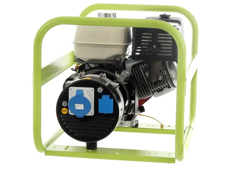 Pramac E 8000 - Groupe électrogène 6.4 kW monophasé à essence - avec moteur Honda GX 390