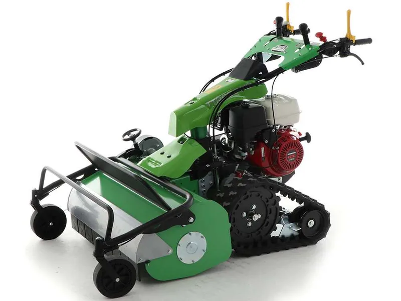 Lampacrescia MGM TTR886HD - Tondeuse débroussailleuse à couteaux - Sur chenilles - Honda GX390 Pentes fortes