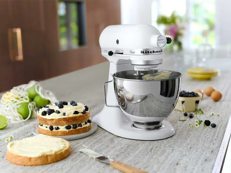 KitchenAid 5K45SBWH - Cuve en acier inoxydable 4,3 L