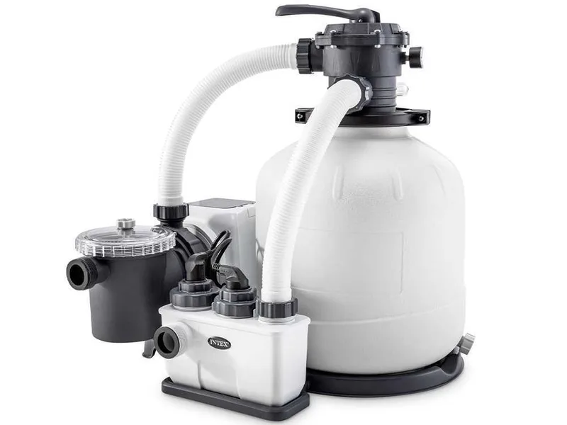 Pompe filtre à sable avec système ECO Intex 26680 - Débit d'eau 10.000 L/h - 520W