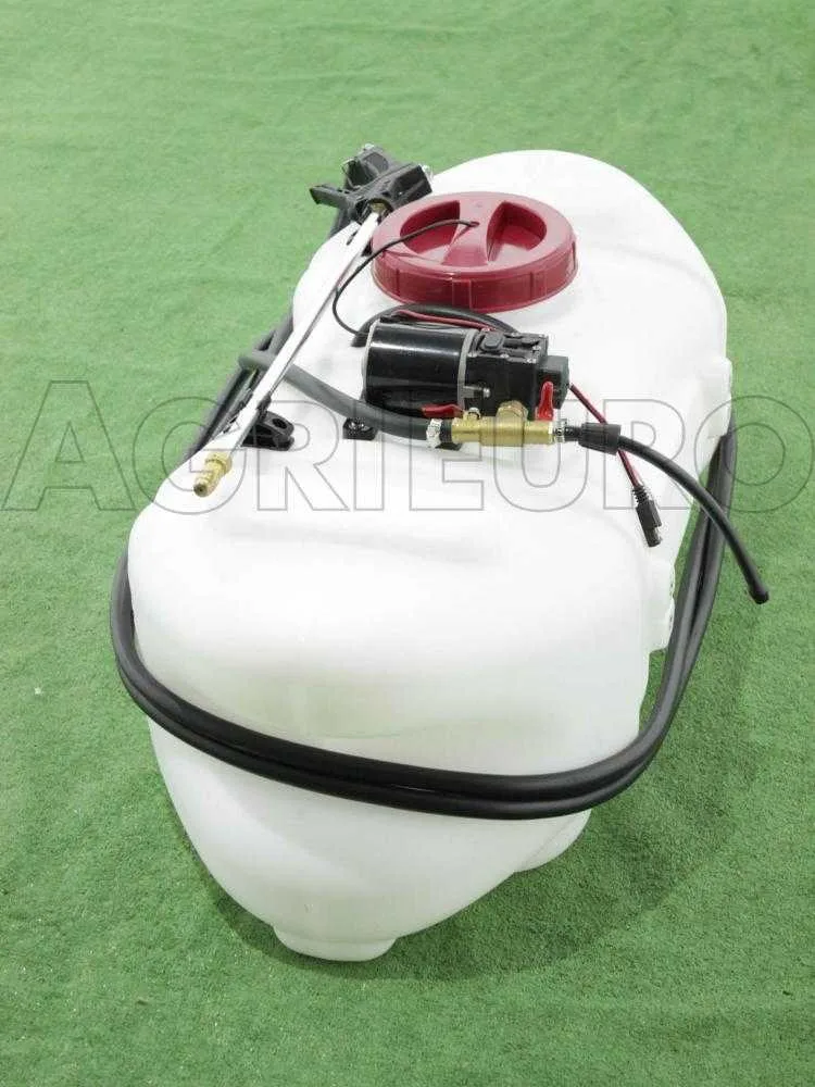 GeoTech CZ60C - Cuve de pulvérisation pour tracteur tondeuse - Pompe 12V - 60L