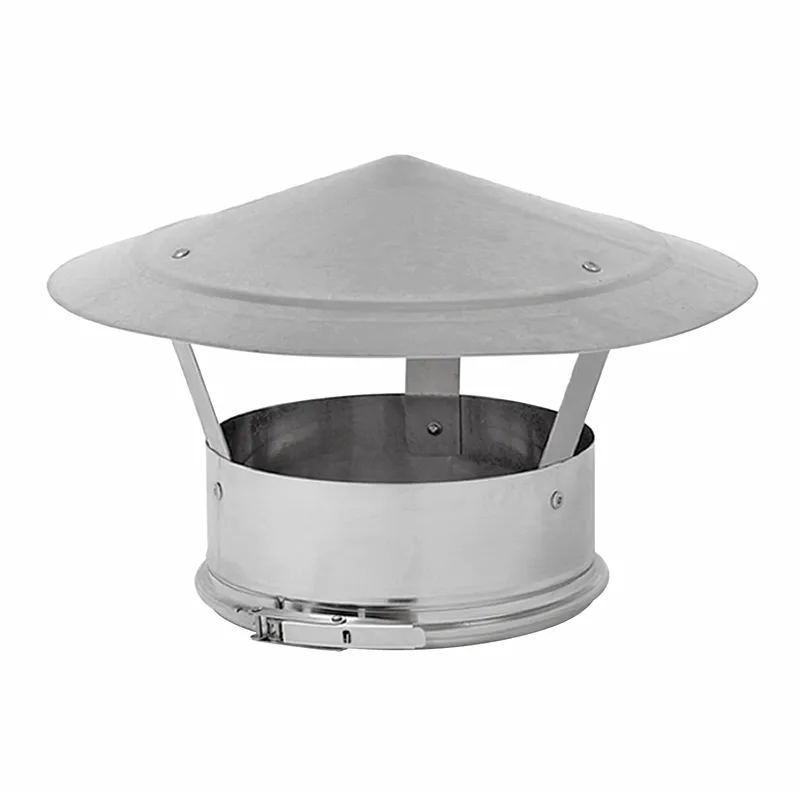 Opsinox cheminée en acier inoxydable 250 mm finition de sortie chapeau chinois K