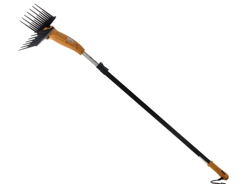 Volpi Olytech Dualcomb 13 - Peigne vibreur électrique à batterie (230-350 cm) - perche télescopique