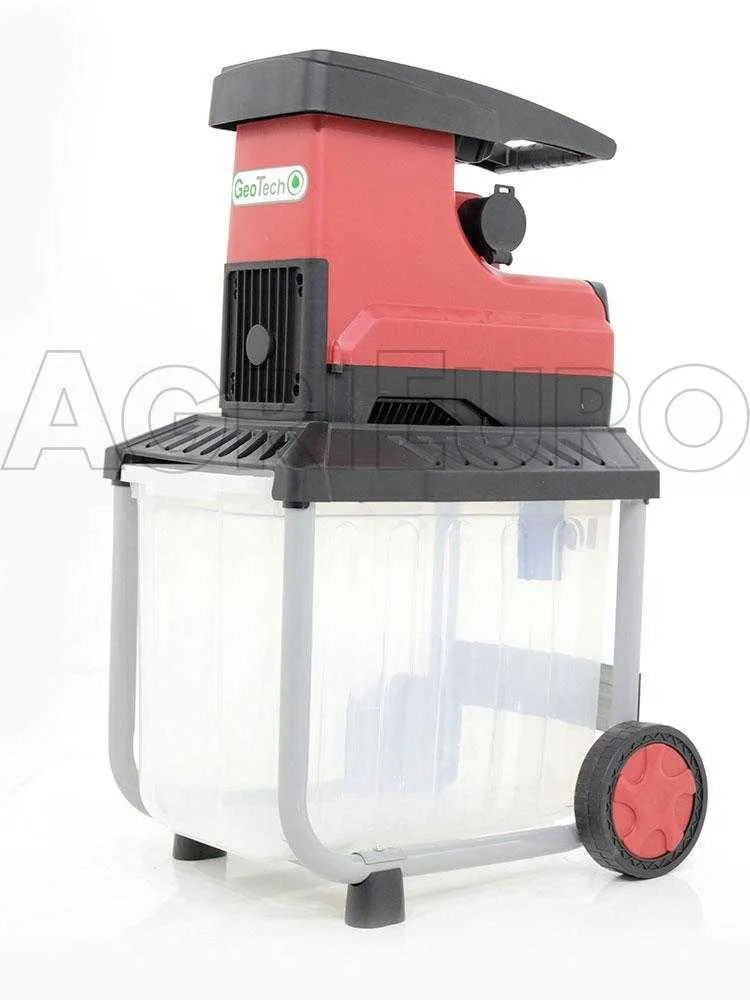 GeoTech ESB 2803 ROLLER - Broyeur électrique - Avec bac de ramassage
