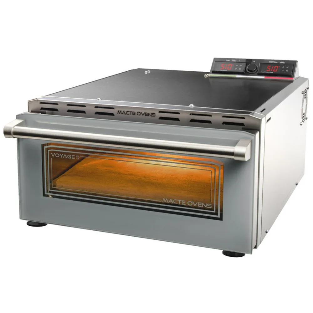 Macte Ovens Voyager twin advanced Gris - Four électrique à pizza - 2975 W