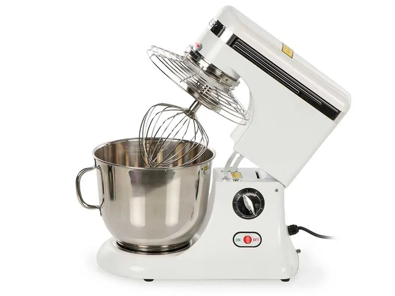 Prismafood iLine MZPL007 - Batteur mélangeur planétaire à vitesse variable - Cuve en inox 7 litres