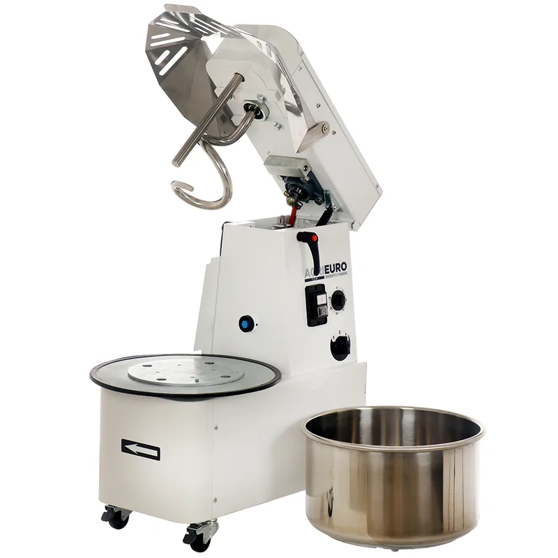 Pétrin à spirale triphasé Mixer 3000 T-2G Deluxe 2 vitesses - cuve 32 litres - 25 Kg