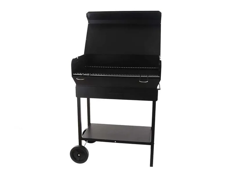 Mille Doriano - Barbecue à charbon en fer artisanal - 67,5x37 cm