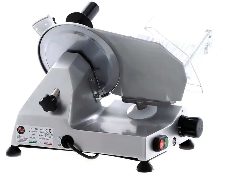 FAC F195 - Trancheuse avec lame de 195 mm - Affûteur inclus - 132W