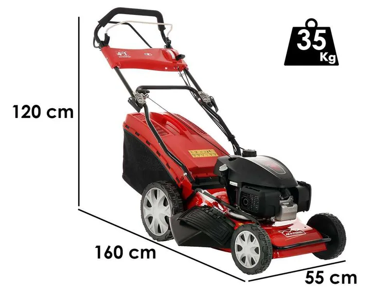 Marina Systems AGRI 46 SH - Tondeuse à gazon thermique tractée - Honda GCVx 145