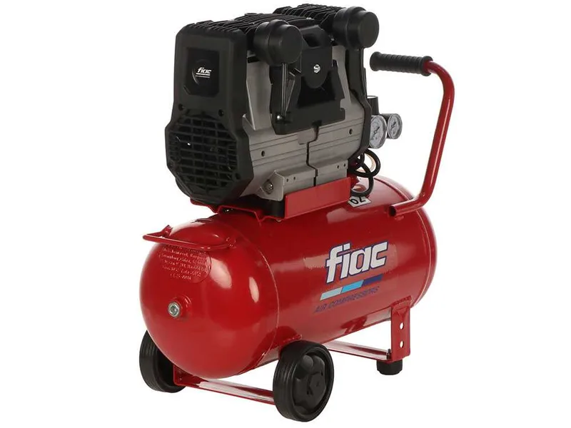 FIAC Xilence 24 XS258 - Compresseur d'air électrique monophasé insonorisé - Oil-less - Moteur 2 CV - 24 L