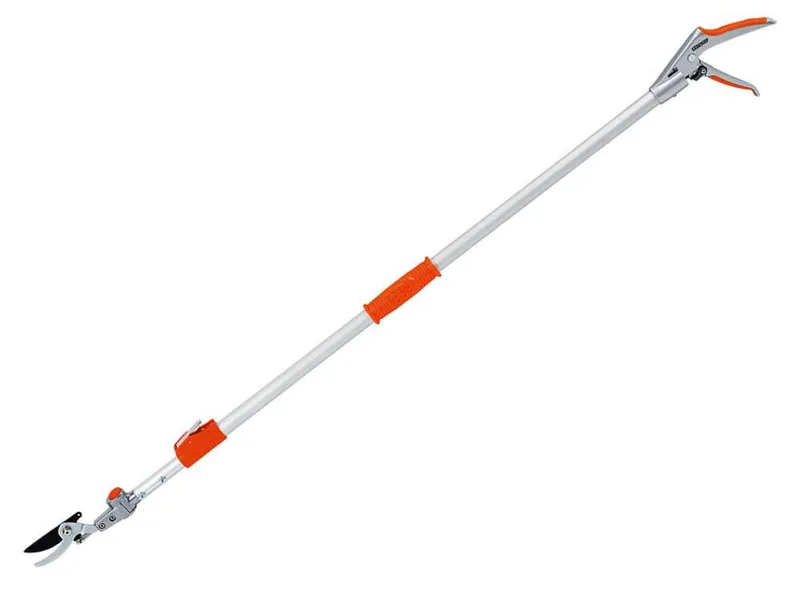Stocker Art. 604 - Coupe-branches télescopique de 180-300 cm - perche et tête orientables
