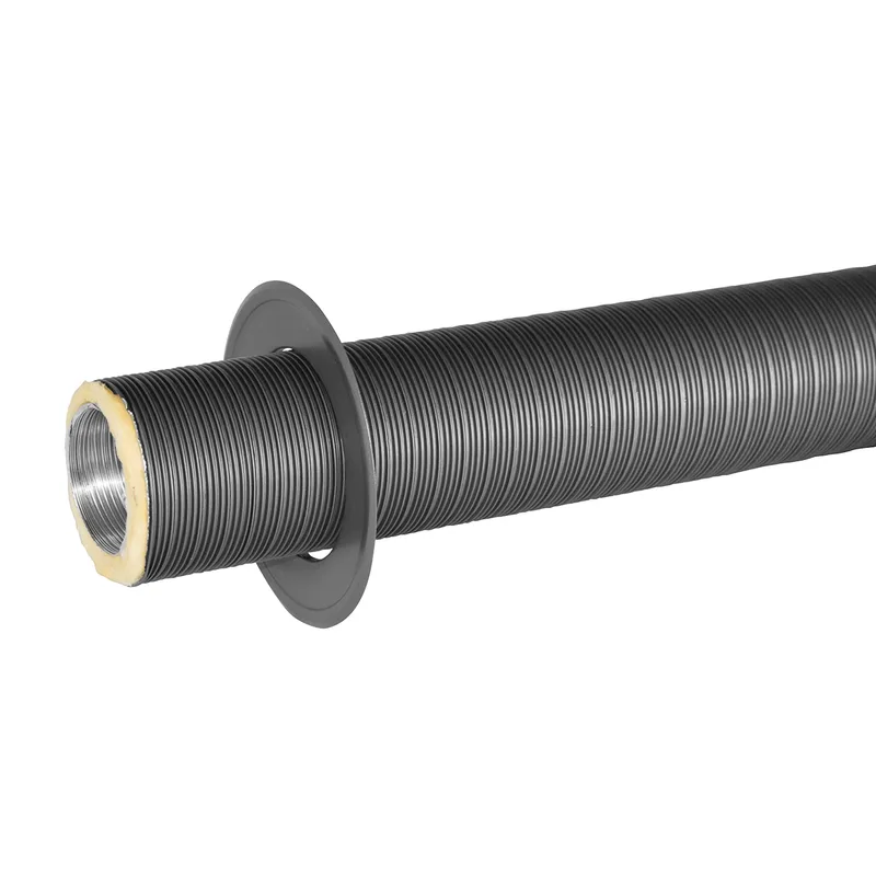 Rosace pour Therm Flex gris isolé Ø 125 mm pour raccord d'air extérieur