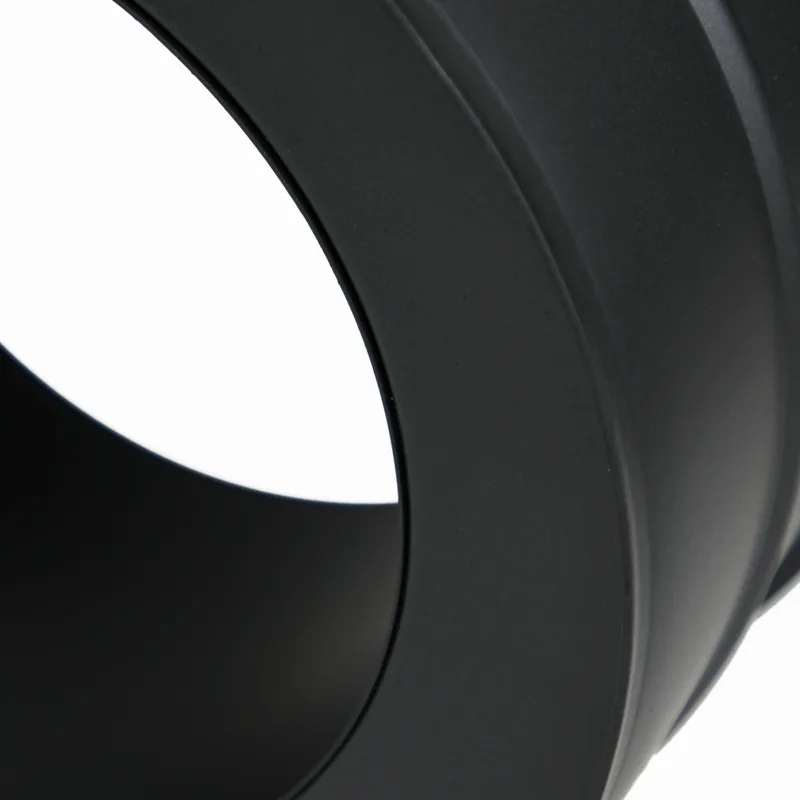 Raik Coltherm fourreau mural double paroi 150mm noir double paroi pour tuyau de fumée / conduit de fumée
