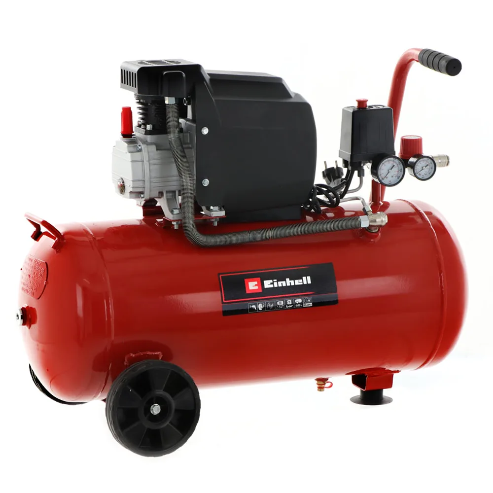 Einhell TC-AC 190/50/8 - Compresseur d'air électrique sur chariot - Moteur 2 CV - 50 L
