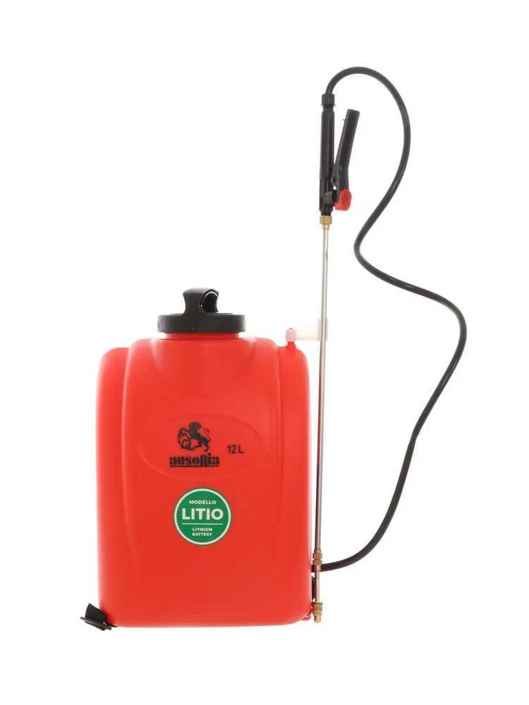 Pompe de pulvérisation dorsale à batterie Ausonia - à dos électrique, 12 litres