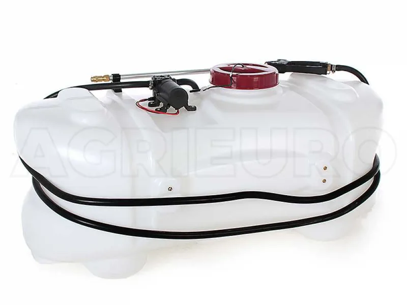 GeoTech CZ100A - Cuve de pulvérisation pour tracteur tondeuse - Pompe 12V - 100L