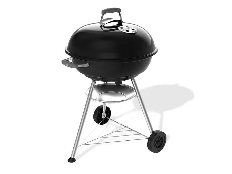 Weber Compact Kettle 57 - Barbecue à charbon de bois - Diamètre grille 57 cm