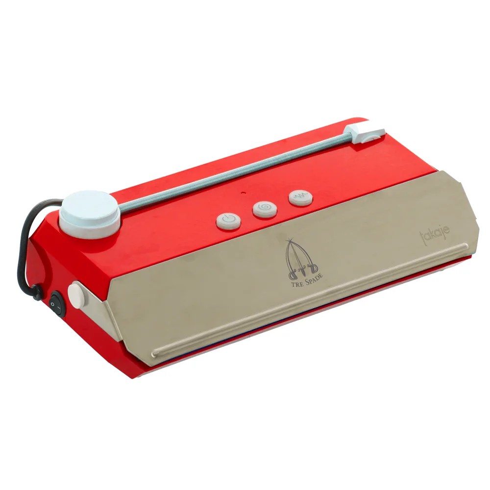Tre Spade Takaje VacuumMachine Rouge - Machine sous vide - Barre de soudure de 33 cm