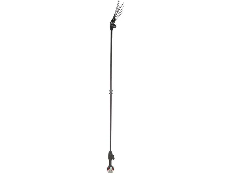 Aima Twigo Basic Cordless - Peigne vibreur électrique à batterie - Perche télescopique en aluminium 195-300 cm - 2 x 21 V 5,2 Ah