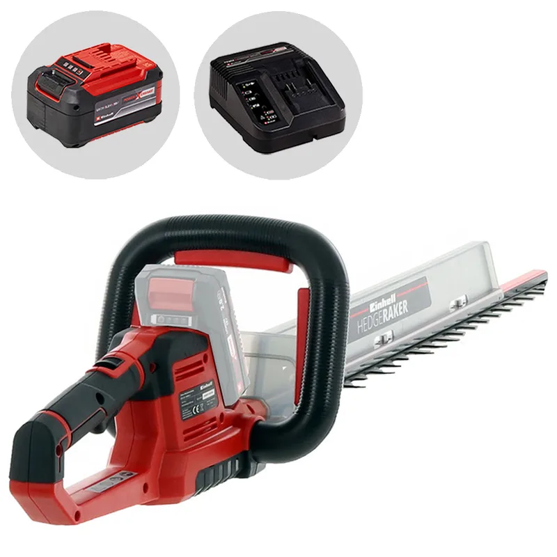 Einhell GE-CH 18/60 Li - Taille-haie à batterie 18 V/5,2 Ah - Lame de 67 cm