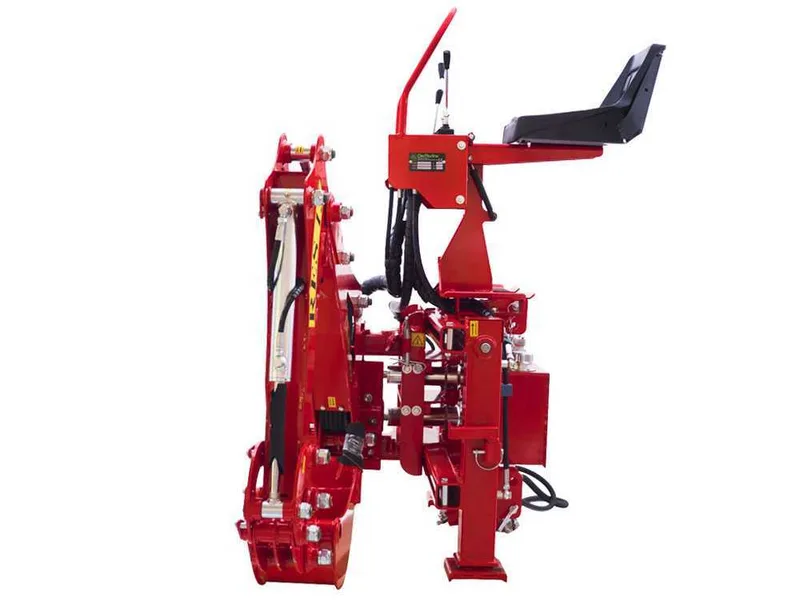 Agrieuro Top Line RES15 - Pelle rétro pour tracteur avec déplacement latéral