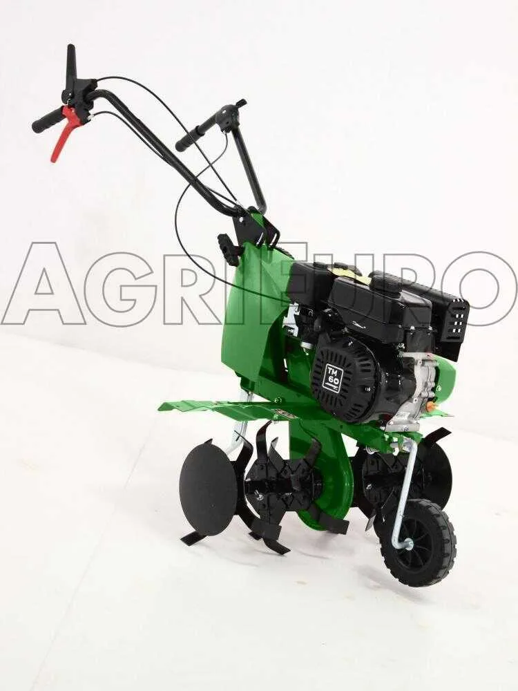 Motobineuse Agri 5 avec fraise 75 cm - Moteur à essence Loncin TM 60 OHV - vitesses 1+1