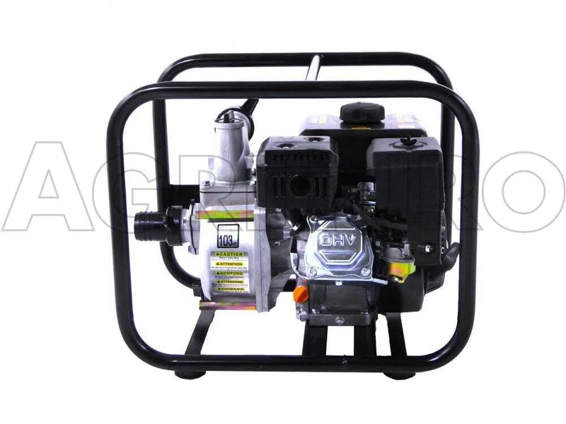 Motopompe thermique Koshin STV-50X pour eaux semi-chargées avec raccords de 50 mm
