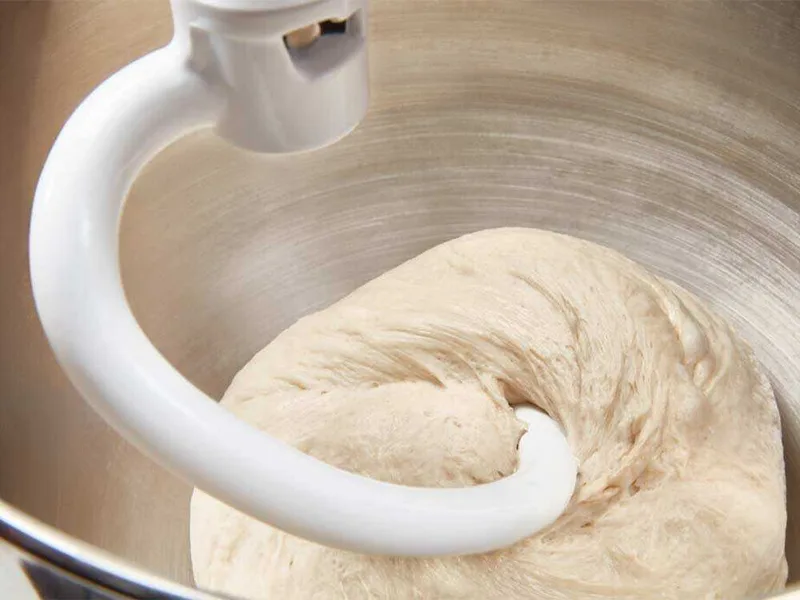 KitchenAid 5KSMBLWD - Crochet pétrisseur revêtement blanc