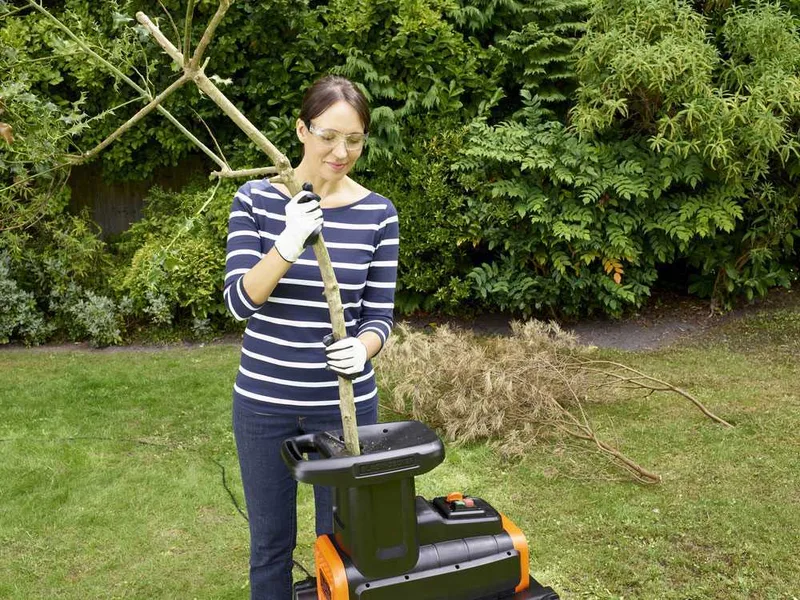 Black & decker BEGAS5800-QS - Broyeur électrique - 2800W - Rouleau avec bac de ramassage