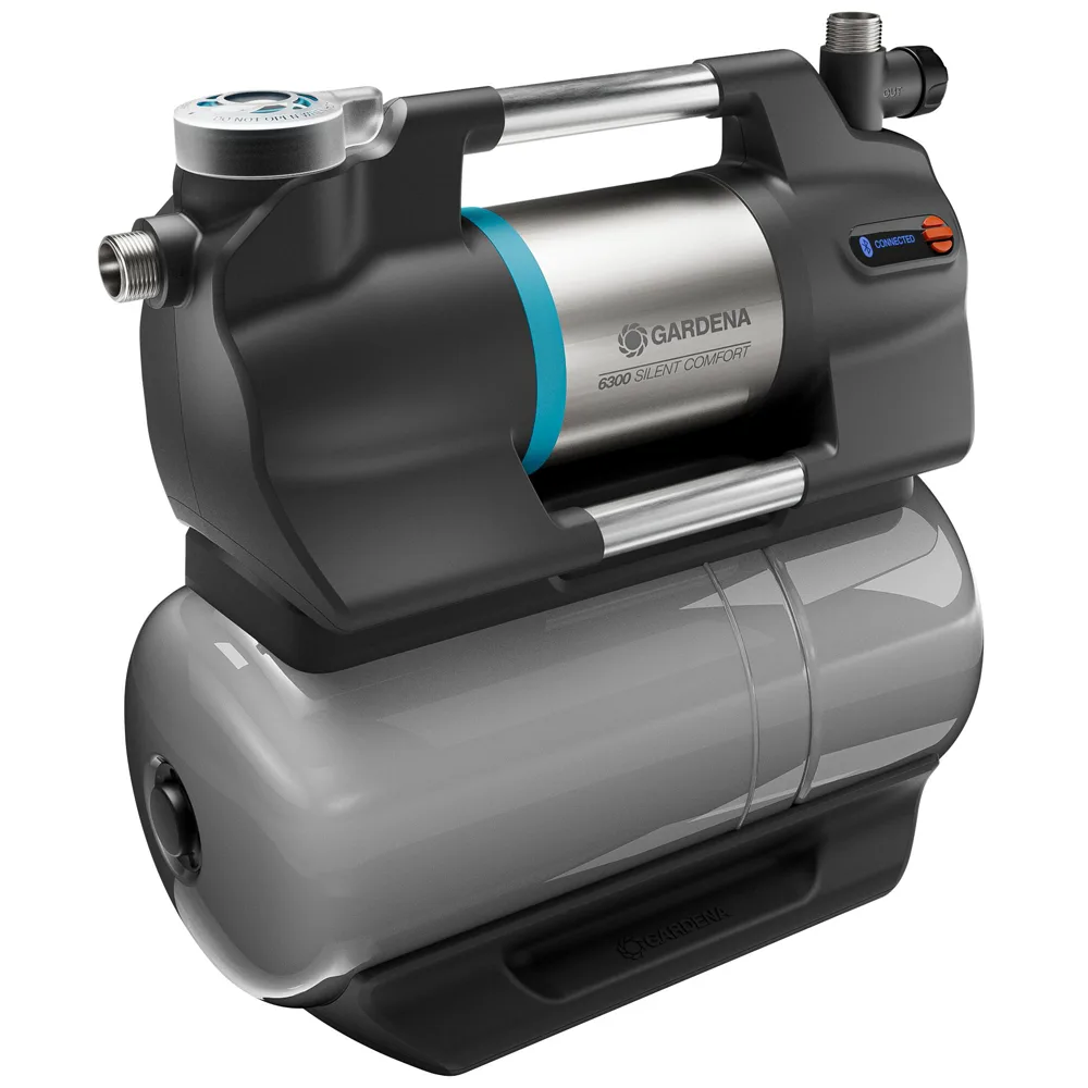 Gardena 6300 SilentComfort - Pompe Autoclave - Contrôle par Bluetooth 1050 W - 6.300 L/h