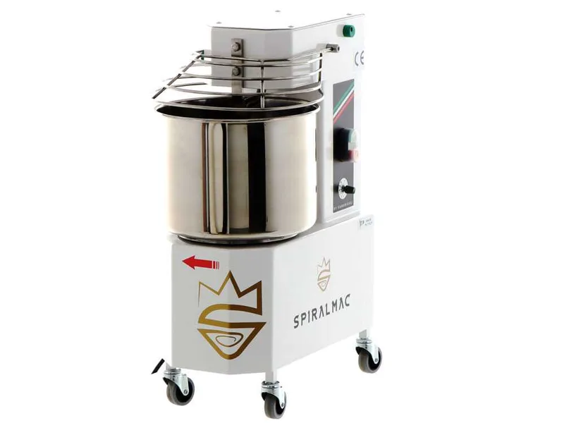 Pétrin à spirale SPIRALMAC SV8VV avec variateur à 10 vitesses - Capacité 8 Kg