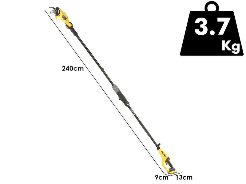 Stanley Fatmax SFMCPP632D1-QW - Échenilloir à batterie - 240 cm - 18 V 4 Ah - Diamètre de coupe 32 mm