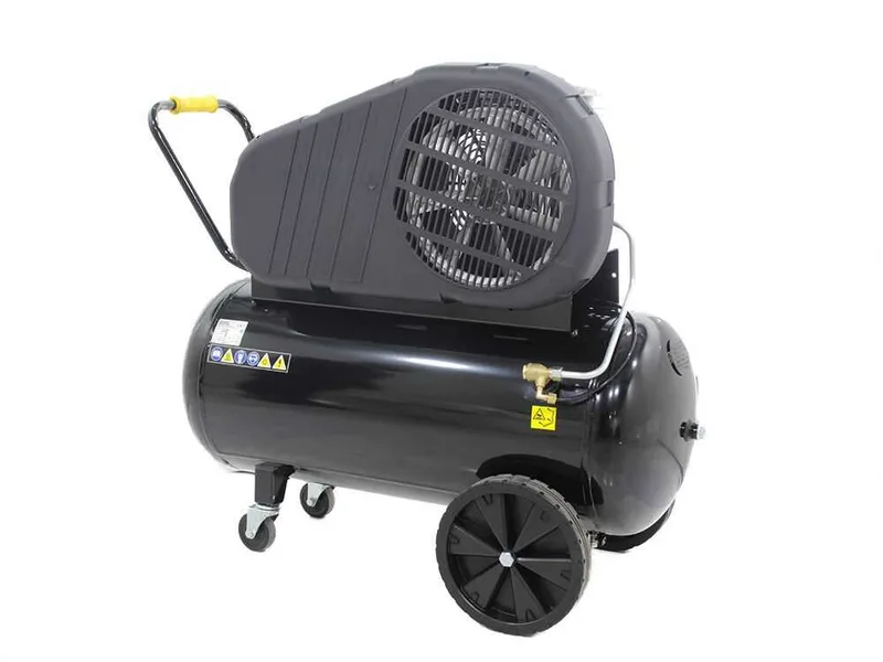 Stanley Fatmax B 350/10/100 T - Compresseur d'air électrique triphasé à courroie - Moteur 3 CV - 100 L