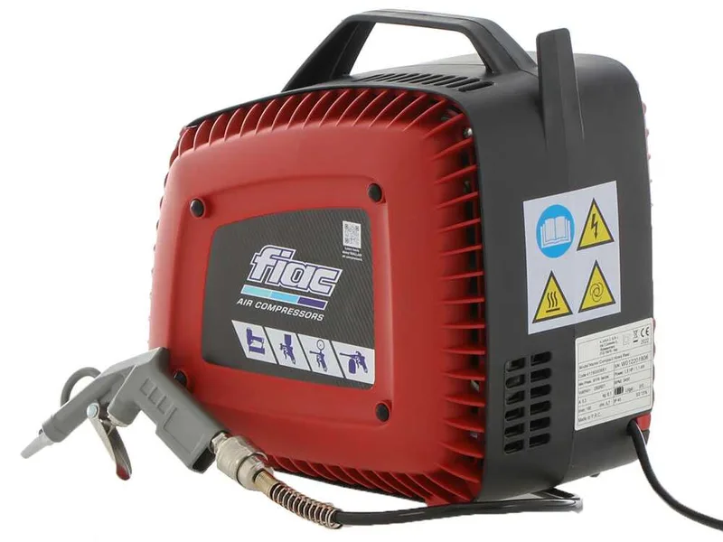 Fiac Compact V230/50 - Compresseur d'air monophasé mural, oil-less - Moteur 1.5 CV