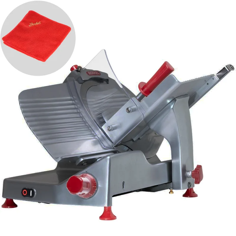 Berkel Pro Line XS30 Total Grey - Trancheuse avec lame en acier chromé de 300 mm