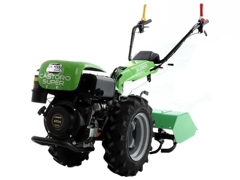 Lampacrescia MGM Castoro Super -Motoculteur diesel - Loncin D440F - 11 CV