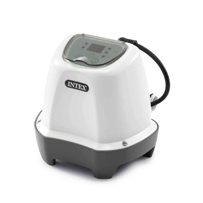 Chlorateur au sel Intex Krystal Clear Intex - Débit d'eau min. 1,136 l/h - Capacité max. 8.237 L