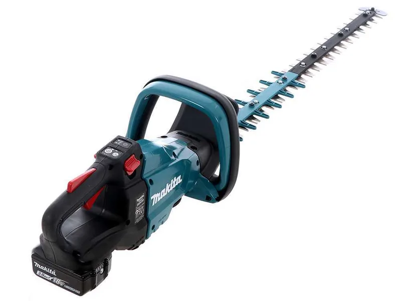 Taille-haie à batterie Makita DUH751 - lamier de 75 cm - batterie et chargeur de batterie inclus