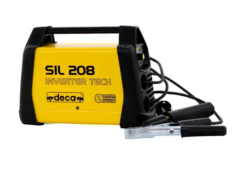 Poste à souder inverter Deca SIL 208 - 80 A max - alimentation 230 V - kit d'utilisation