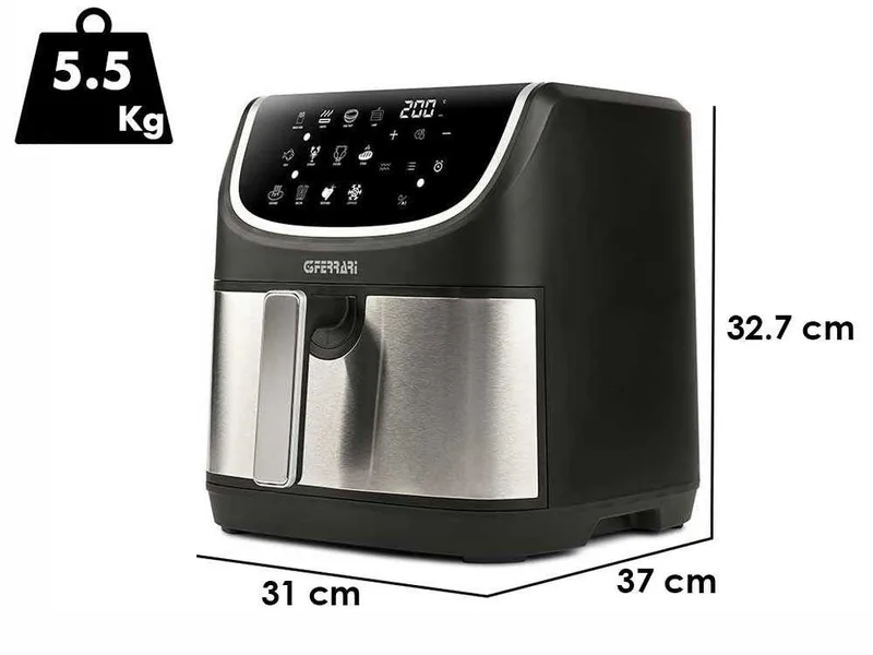 G3 Ferrari Friggisano Grill - Friteuse à air multifonction 8L
