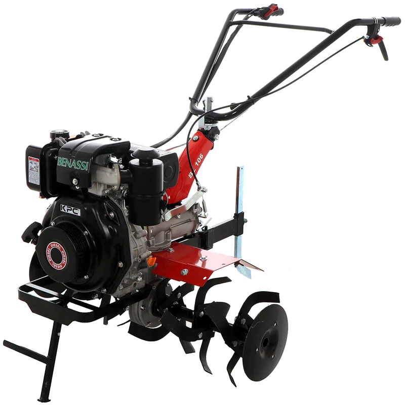 Benassi BL106KD - Motobineuse diesel 7 CV - Moteur KPC KD178FE 269 cm3
