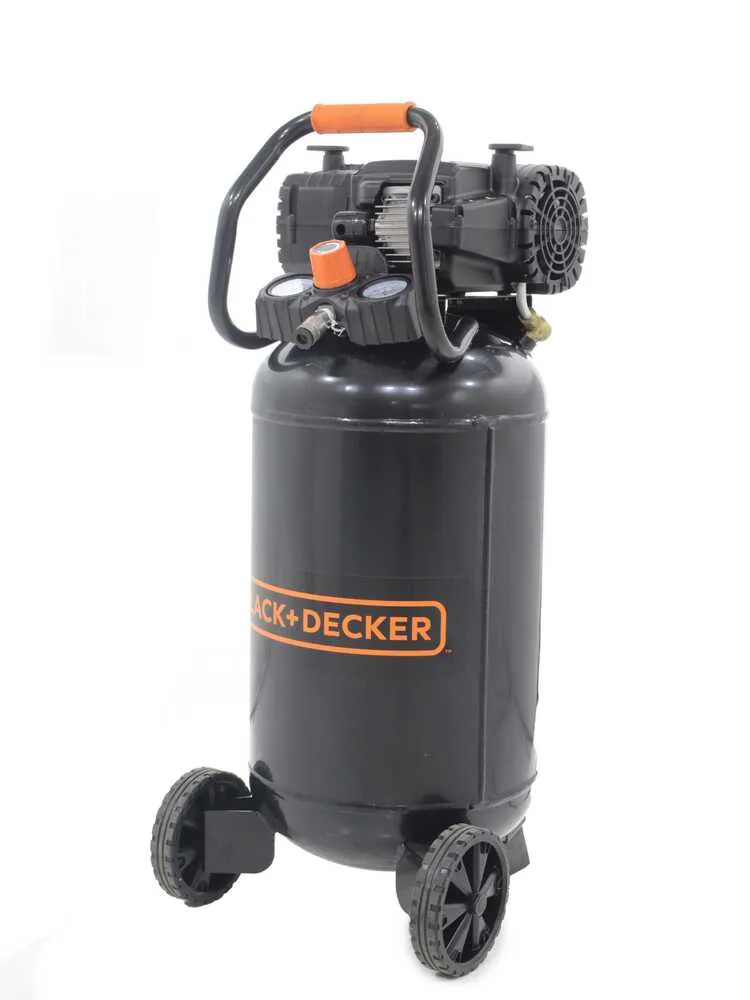 Black & Decker BD 227/50V NK - Compresseur d'air électrique monophasé, oil-less - Moteur 2 CV - 50 L