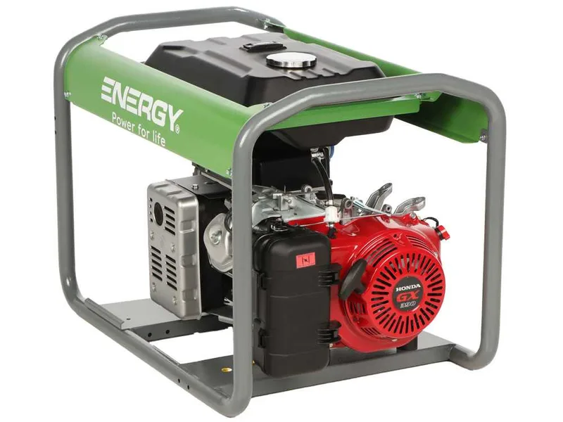 Energy EY-7TB AVR - Groupe électrogène triphasé à essence 6 kw - Honda