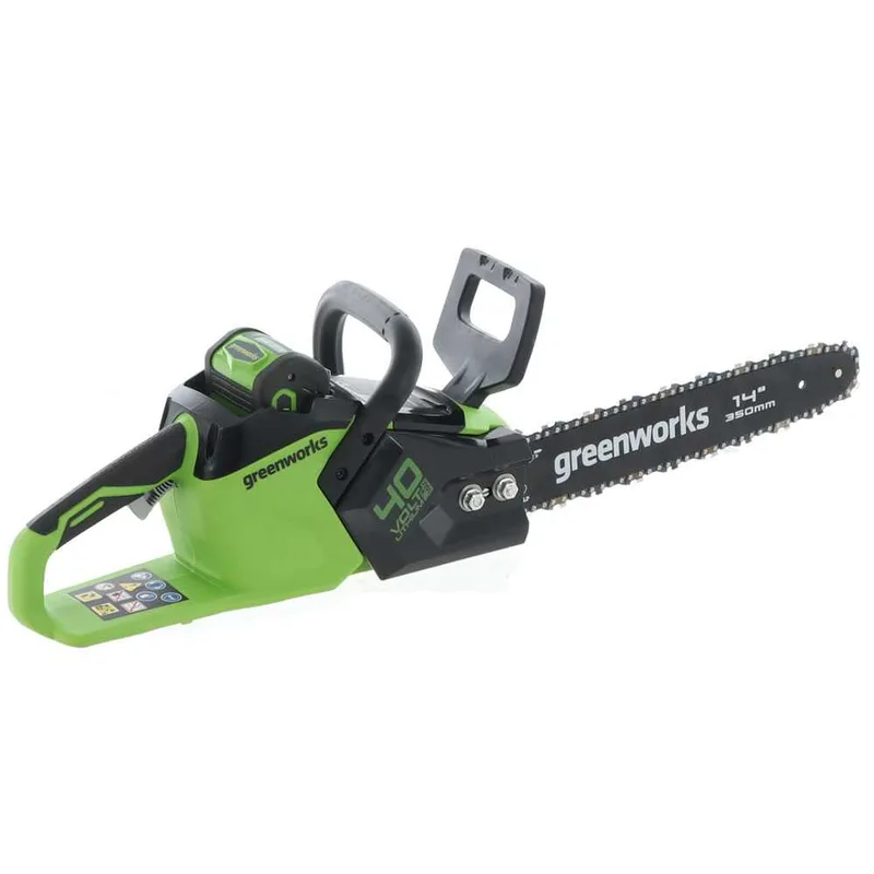 Greenworks GD40CS15 - Tronçonneuse à batterie 40 V - Guide de 35 cm